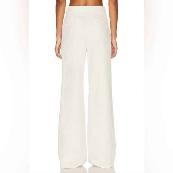 NWT NILI LOTAN Flavie Pant in Ivory size 4 - Picture 4 of 9